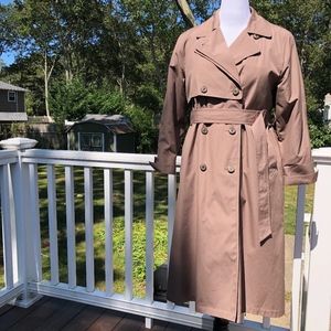 London Fog Vintage Trench Coat Detachable Lining
